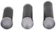 Sagebrook Home Elliot 3-Piece Black Candle Holder Set-1