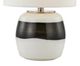Forty West Velma Black/White Table Lamp-1