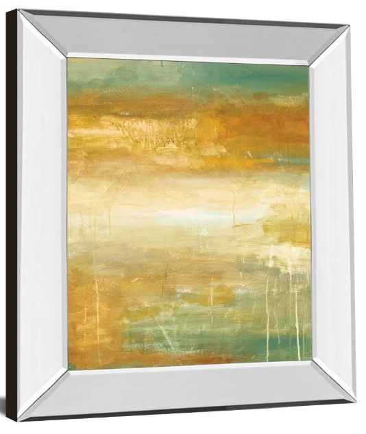 Classy Art Golden Possibilities by Pasion Mirror Framed Wall Art-0