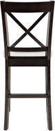 Jofran Inc. Simplicity Espresso X-Back Counter Stool-3