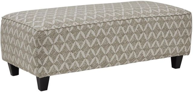 Fusion Furniture Wowza Bynum Sand Cocktail Ottoman-0