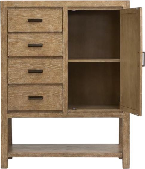 Magnussen Home® Plum Creek Sierra Brown Door Chest-3