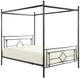 Mazin Furniture Hosta Queen Canopy Bed-1