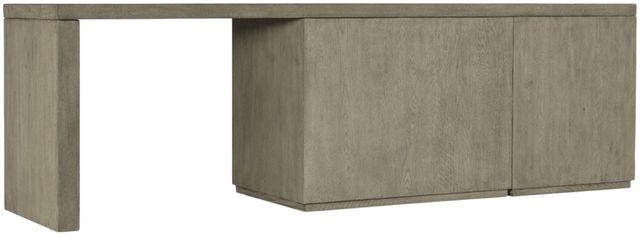 Hooker® Furniture Linville Falls Mink 96" Desk with Small and Lateral File-2
