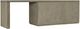 Hooker® Furniture Linville Falls Mink 96" Desk with Small and Lateral File-2