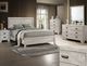 Crown Mark Millie White Full Panel Bed-1