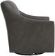 Bassett® Furniture Customizable Corinna Leather Swivel Chair-2