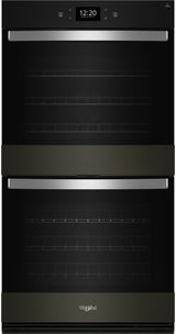 Whirlpool® 30" FingerPrint Resistant Black Stainless Steel Double Electric Wall Oven