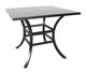 CabanaCoast® Monaco Aluminum 36" Outdoor Square Dining Table-0
