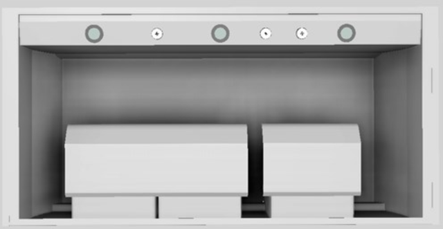 Vent-A-Hood® Designer Series 48" Stainless Steel Wall Mounted Range Hood-3