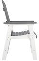 Signature Design by Ashley® Transville 2-Piece Gray/White Polyethylene Outdoor Dining Arm Chair-3