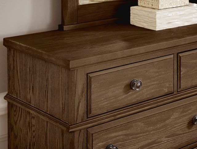 Artisan & Post by Vaughan-Bassett Heritage Cobblestone Oak Bureau-2