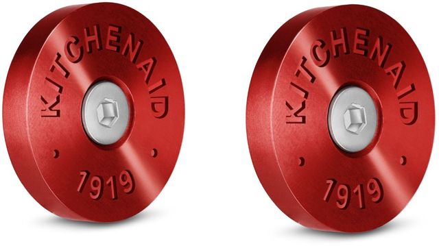 KitchenAid® Red Commercial-Style Range Handle Medallion Kit-1