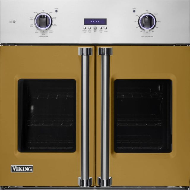 Viking® 7 Series 30" Golden Hour Electric Single French-Door Oven-0