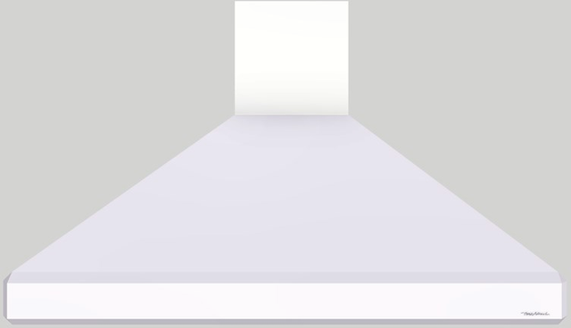 Vent-A-Hood® 48" White Wall Hood-0