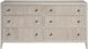 Universal Explore Home™ Avaline Carmen White Oak Dresser-1