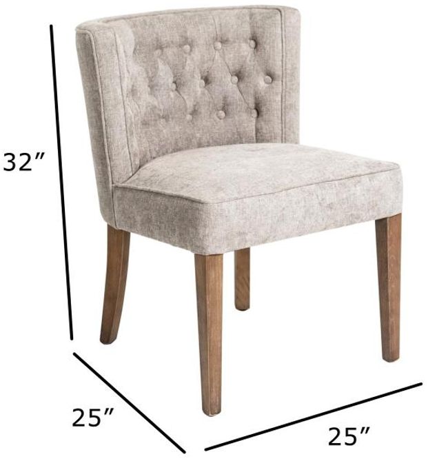 Nest Home Collections Charlie Anew Gray/Gray Wash Dining Chair-3