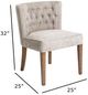 Nest Home Collections Charlie Anew Gray/Gray Wash Dining Chair-3