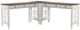 Liberty Furniture Magnolia Manor Antique White/Weathered Bark Alternate L-Shaped Desk-0