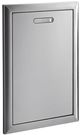 LYNX® Professional Ventana 20" Stainless Steel Outdoor Trash and Recycle Center-2