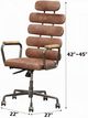 ACME Furniture Calan Vintage Whiskey Leather Office Chair-3
