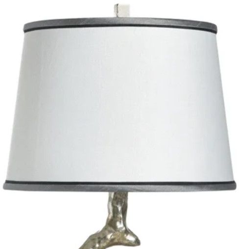 Stylecraft Gala Silver Table Lamp-1