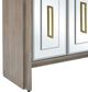 Bassett Mirror Lansing Cerused Gray Oak/White Server-3
