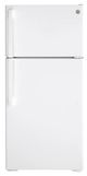 GE® 28" 15.6 Cu. Ft. White Top Freezer Refrigerator-0