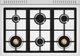 Bertazzoni Heritage Series 36" Fingerprint Resistant Nero Matt Pro Style Dual Fuel Range with Gold Accents-2