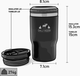 Chilly Moose 14oz Black Brent Insulator & Tumbler-3