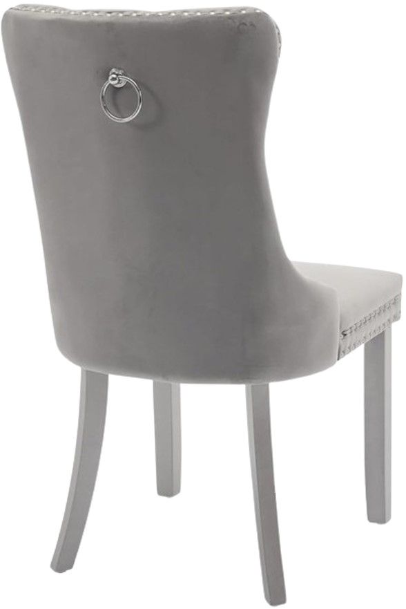 Crown Mark Arabella Light Gray Accent Chair-1