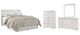Signature Design by Ashley® Anarasia 4-Piece White Queen Sleigh Headboard Bedroom Set-0