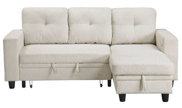 Homelegance® Robinson 3-Piece Beige Sectional with Reversible Chaise-2