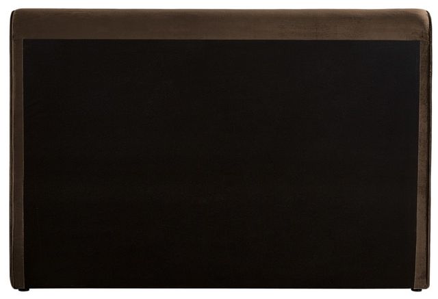 Meridian Furniture Sloan Brown King Upholstered Panel Bed-3