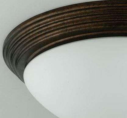 Cal® Lighting & Accessories Rust Ceiling Lamp-1
