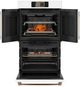 Café™ Professional Series 30” Matte White Smart Double Electric Wall Oven with French Doors-2