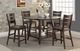 Winners Only® Parkside Espresso Round Dining Table-1
