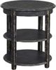 Sunny Designs™ Marina Black Sand Round Side Table-2