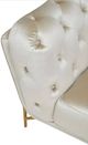 VIG Furniture Divani Casa Stella Beige Velvet Loveseat-3