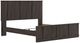 Signature Design by Ashley® Shaehartin Dark Brown King Panel Bed-2