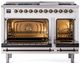 Ilve® Nostalgie II Series 48" White Pro Style Dual Fuel Range-1