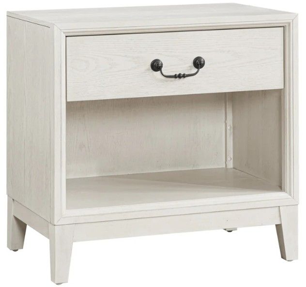 Flexsteel® Arlington Rustic White Nightstand-0