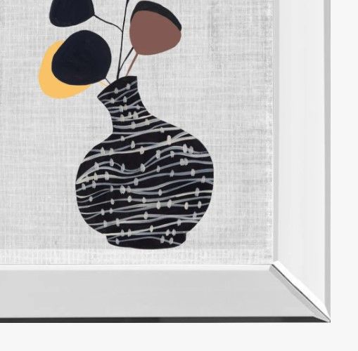 Classy Art Decorated Vase with Plant I by Melissa Wang Wall Art-1