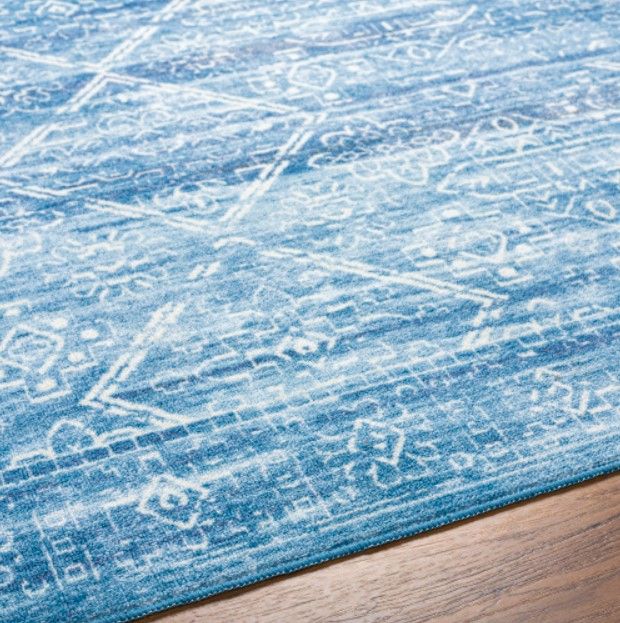 Surya Hera Blue 4'x6' Area Rug-3