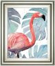 Classy Living Annie Warren Flamingo Splash I Wall Art-0