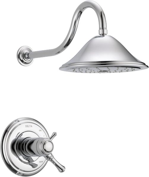 Delta Cassidy® TempAssure® 17T Series Chrome Shower Trim-0
