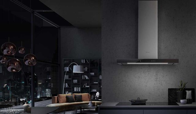 Faber Stilo Suprema 36" Stainless Steel Wall Mounted Range Hood-2