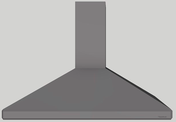 Vent-A-Hood® 48" Gunsmoke Wall Hood-0