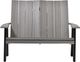 Nature's Best Furniture Customizable Contemporary 4' Polyethylene Outdoor Bench Loveseat-1