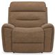 La-Z-Boy® Soren Chestnut Power Rocking Recliner with Headrest and Lumbar-1